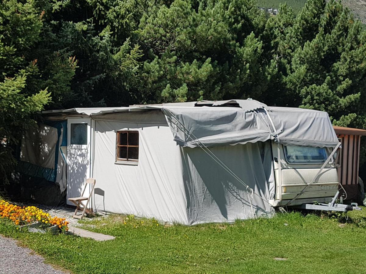 Camping Schoenblick Im Saas-Tal Saas-Grund Exterior foto